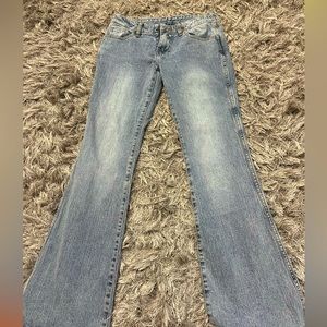 Bought at pacsun low waisted jeans, size small